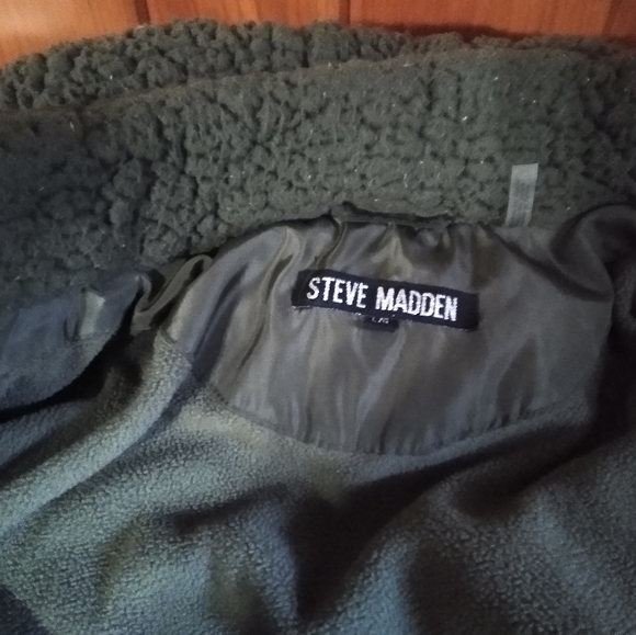 STEVE MADDEN GREEN USED WINTER JACKET - Picture 7 of 7